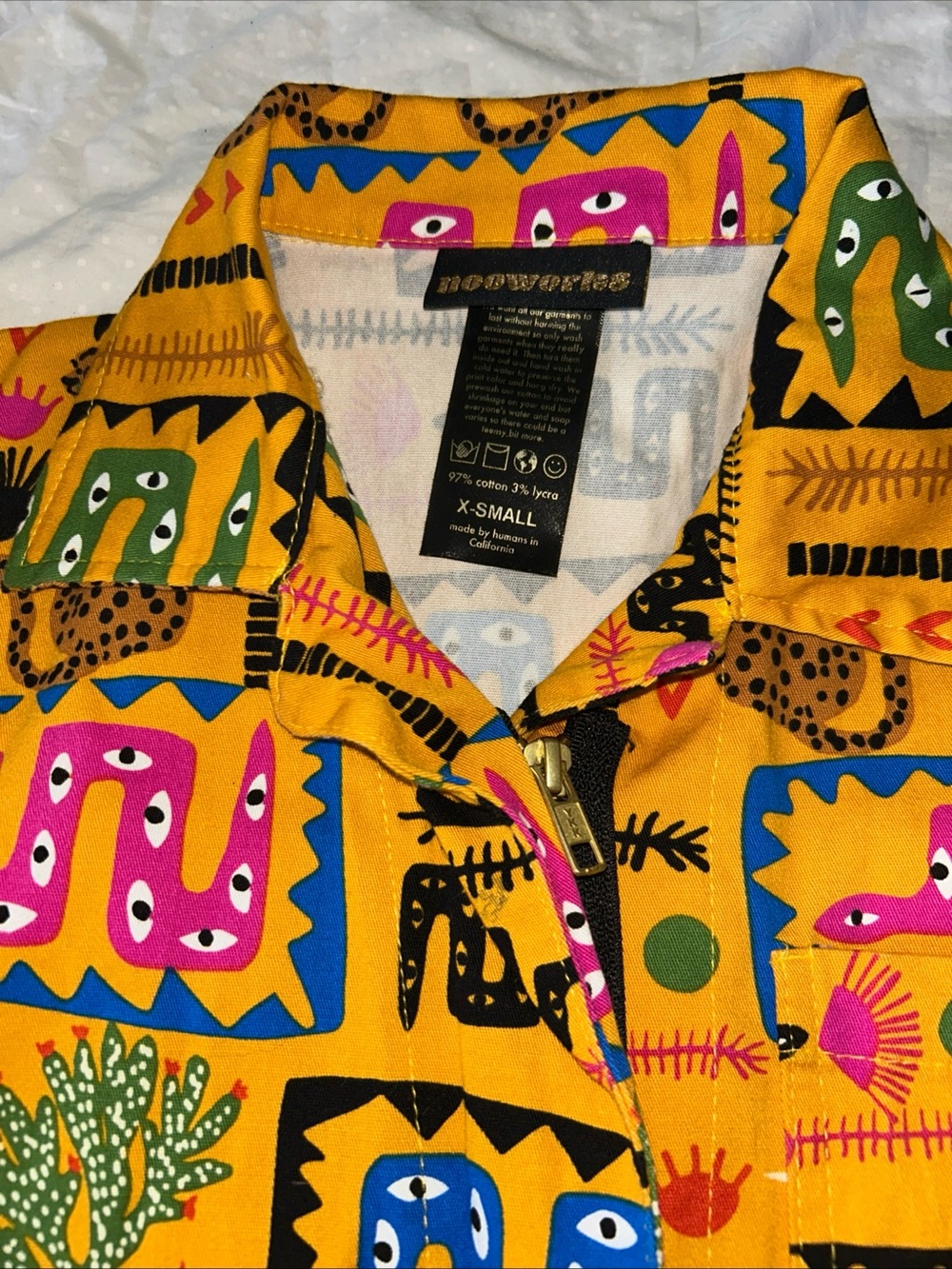 Adorable Rare Nooworks Desert Disaster Magic Suit Size XS - Picture 4 of 11